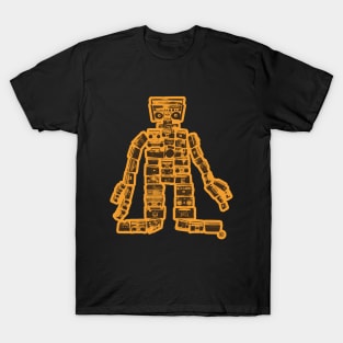 „Boombastic Giant“.  Gigantic Hip Hop Robot. Boombox Monster. T-Shirt